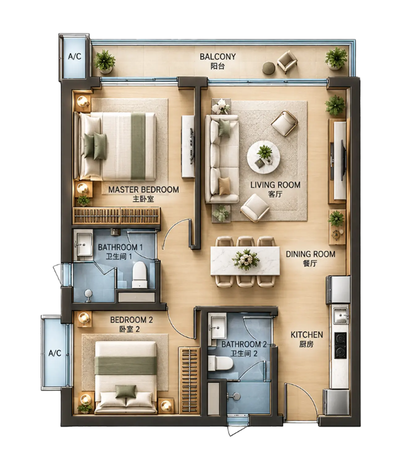 Type C Floor Plan